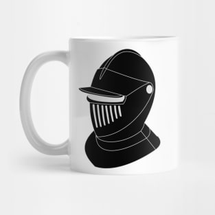 16th century helmet (black) Mug